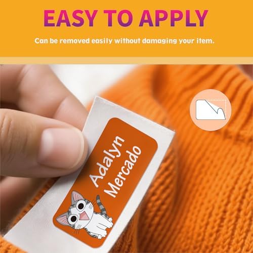 Custom Personalized Name Labels for Kid Waterproof Name Stickers Tags - Image 3