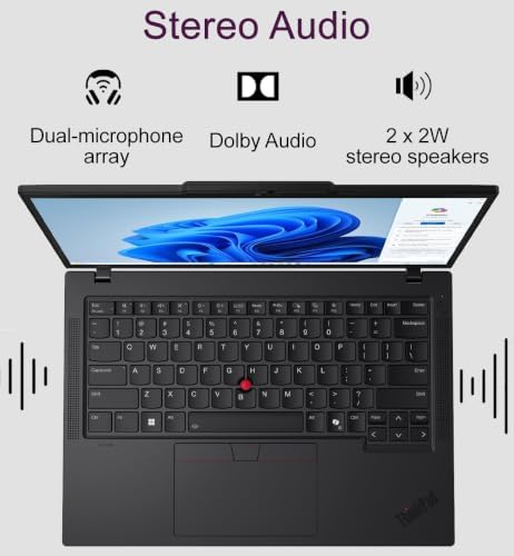 Lenovo ThinkPad T14 Gen 5 AI PC Touchscreen Laptop (14" FHD+, Intel Ultra 5 135U, 16GB DDR5 RAM, 512GB SSD,12-Core (> i7-1355U)) for Business, Backlit, Fingerprint, 5MP IR Webcam, Win 11 Pro (Renewed) - Image 7