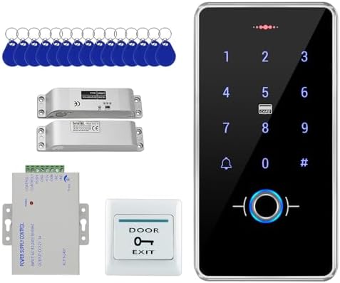 LIBO Fingerprint Access Control Kit with Electric Bolt Lock by Unknown