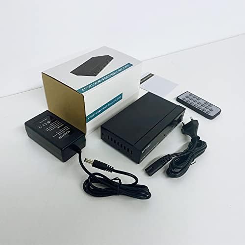 MT-VIKI 4K 2x2 Video Wall Controller, HDMI TV Wall 2x2, Support 4K@30Hz Input & Output, 8 Display Mode 1x2/1x3/1x4 - Image 6