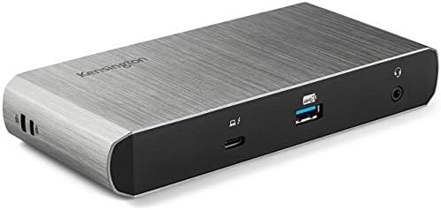 Kensington SD5500T Thunderbolt 3 and USB-C Docking Station, Dual 4K DisplayPort, for Macbooks, Windows and Surface, 60W PD (K38130US) by Unknown