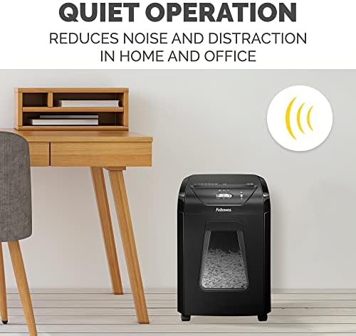 Fellowes 14C10 14-Sheet Cross-Cut Home Office Paper Shredder - Image 4