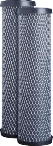 GE FXWTC Whole House Water Filter | Replacement for Water Filtration System | NSF Certified: Reduces Chlorine, Sediment, Rust & Other Impurities | Replace Every 3 Months for Best Results | 2 Filters by Unknown