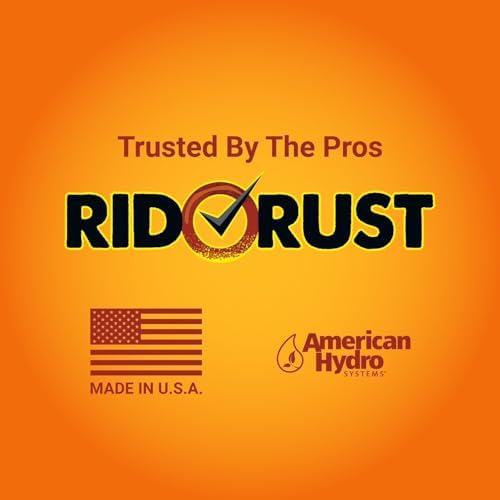 American Hydro Systems 2662 Rid O' Rust Liquid Rust Stain Remover, 1 Gallon, 4 Pack - Image 7