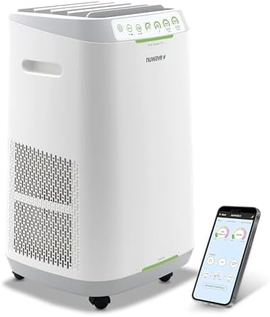 Nuwave Forever Smart Air Purifier for Home, Never Replace Air Filter System by NuWave