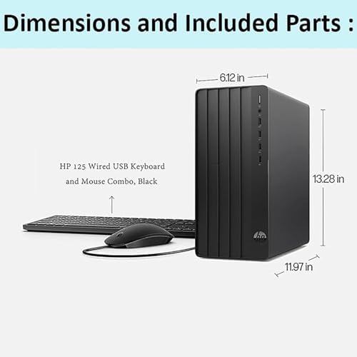 HP Desktop 2026 Tower, Intel Quad-Core Processor,32GB RAM, 1TB PCIe SSD - Image 5