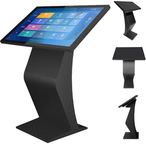 21.5-Inch/32-Inch/43-Inch Floor Standing Self Service Kiosk with Touchscreen, 4+32GB HD 1080P 60HZ Digital Signage Display with Android OS, Terminal Machine 43Inch by DPDZSW