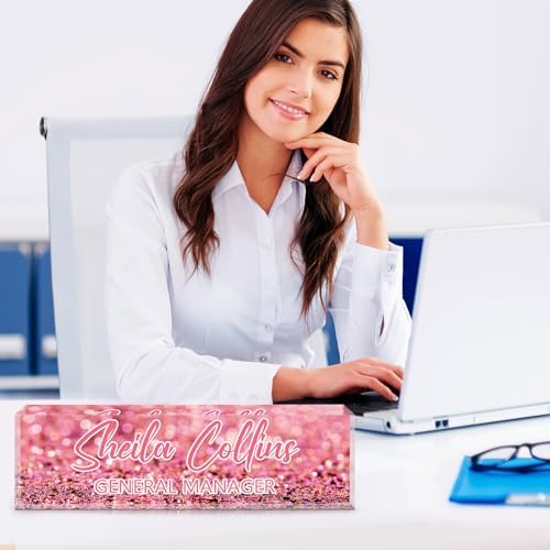 Custom Name Plate for Desk, Employee Appreciation Gifts, Office Decor - Image 3