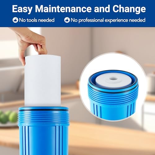 Whole House Sediment Replacement Filter Cartridge, WF-PP20BB, Fit for WF3 Series, material: PP, polypropylene, 5 Micron - Image 5