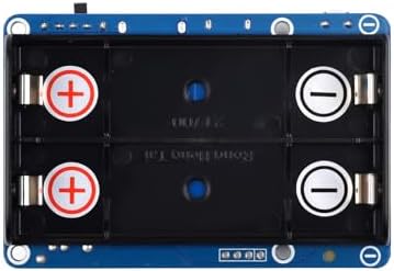 Waveshare UPS HAT (D) for Raspberry Pi, Supports 21700 Li Battery (NOT Included), 5V Uninterruptible Power Supply, Pogo Pins Connector, Supports Charging and Power Output At The Same Time by Waveshare