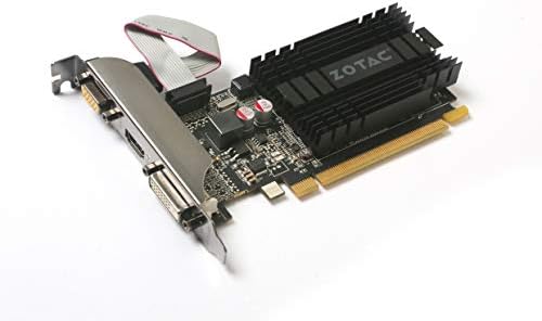 ZOTAC GeForce GT 710 2GB DDR3 PCI-E2.0 DL-DVI VGA HDMI Passive Cooled Single Slot Low Profile Graphics Card (ZT-71302-20L) - Image 3