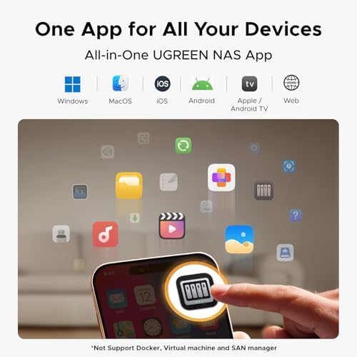 UGREEN NAS DH2300 2-Bay for Beginners & Personal Users, Phone Backup - Image 3