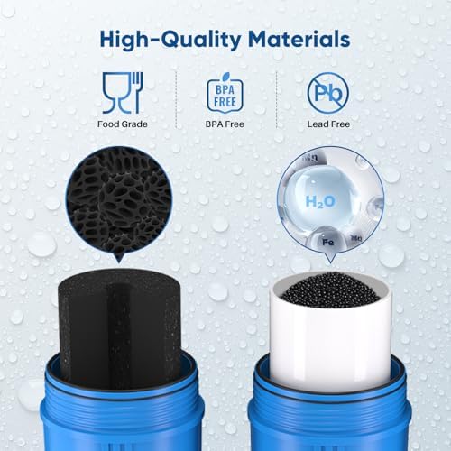 PUREPLUS 10"x4.5" Whole House Water Filter Kit, Carbon Block & Iron Reduce - Image 5