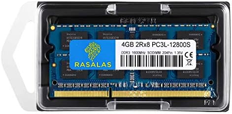 Rasalas 8GB kit (2x4GB) DDR3L 1600MHz SODIMM PC3L-12800 (PC3L-12800S) SODIMM CL11 Non-ECC Unbuffered 204 Pin Laptop, Notebook,AIO Computer RAM Memory Upgrade - Image 7