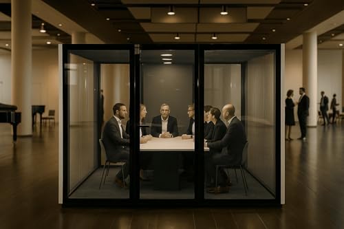 Soundproof Office Pod Booth – Private, Acoustic Vocal Booth Designed for Office Phone Calls, Remote Work, Video Conferences, and Focused Productivity (White, XXL) - Image 2