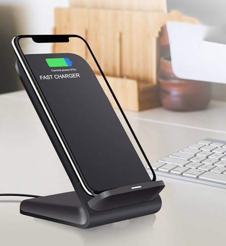 Wireless Charger(Stand),2 Pack 20W Fast Wireless Charging Stand for Samsung Galaxy S24/S24+/S24 Ultra/S23/S22/S21/S20/S10/Note,for Google Pixel 8/7/6, for LG and More. - Image 6