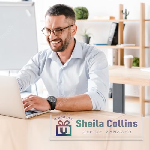 Custom Name Plate for Desk, Employee Appreciation Gifts, Office Decor - Image 5