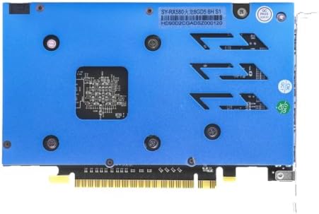 SOYO AMD Radeon RX 580 Graphics Card, 8GB 2048SP GDDR5 256-Bit, 6xHDMI 2.0b Ports, PCIe 3.0 x16 Video Card for PC, Single Fan Cooling, Supports Windows 11/10 Multi Monitor Desktop PC - Image 4