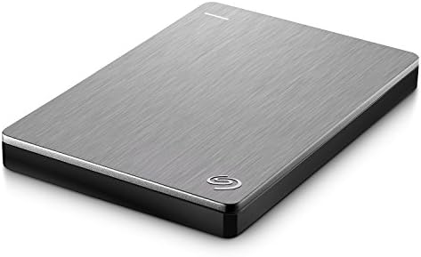 Seagate Backup Plus Slim 2TB External Hard Drive Portable HDD – Silver USB 3.0 for PC Laptop and Mac, 2 Months Adobe CC Photography (STDR2000101) - Image 2
