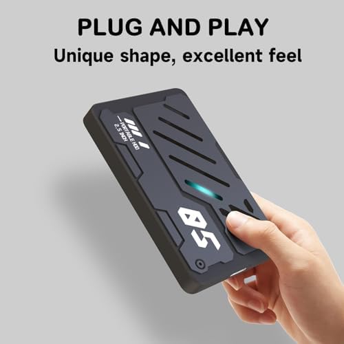 Ultra Slim Portable External Hard Drive USB 3.0 HDD Storage for PC, Laptop, Mac, Xbox one, PS4, PS5 (500GB) - Image 4