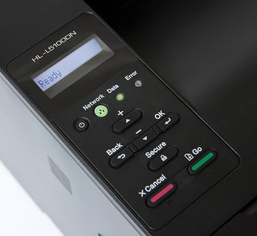 Brother Monochrome Laser Printer, HL-L5100DN, Duplex Two-Sided Printing, Ethernet Network Interface, Mobile Printing, Amazon Dash Replenishment Ready - Image 3