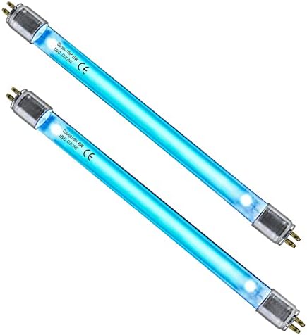 COOSPIDER 6W UV Bulb with Ozone for 6w lamp, Replacement T5 Bulbs, 2 - Pack, 110V - Image 5