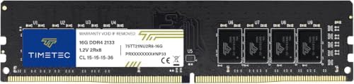 Timetec 16GB DDR4 2133MHz (PC4-2133P) PC4-17000 UDIMM Desktop RAM – 288-Pin 1.2V CL15 Non-ECC Unbuffered DIMM Memory Module Upgrade by Timetec