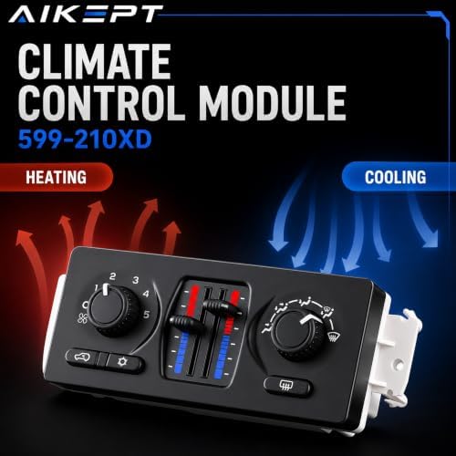 Climate Control Module 599-210XD, Manual HVAC Control Models - Image 5