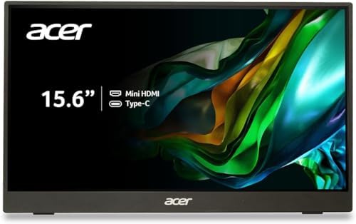 Acer 15.6in FHD 1920x1080 IPS 60Hz Slim Portable Monitor PM161Q Bbmiuux by Unknown