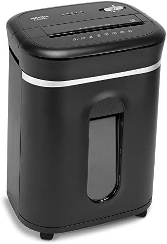 Aurora Anti-Jam 14-Sheet Crosscut Paper/CD and Credit Card Shredder/with 6-Gallon pullout Basket 120 Minutes Continuous Run Time - Image 3