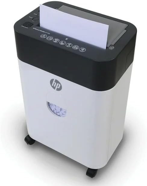 HP - Micro Cut Paper Shredder, 9-Sheet Manual, 100-Sheet Auto Feed - Image 3
