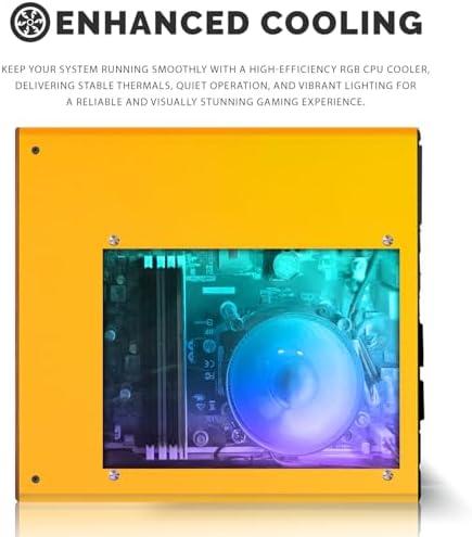 HP Half Light Desktop PC Lambo AMD Ryzen 3 Pro, 16GB RAM, 1TB SSD, Win 11 - Image 7