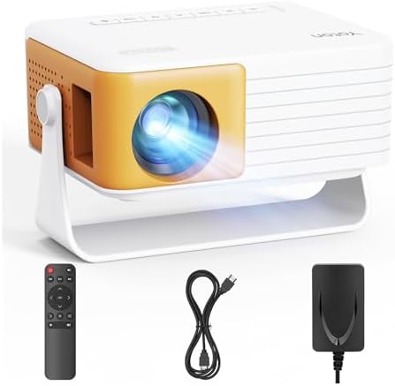 Yoton Y3 Mini Projector, Ultra-Compact 317g, 360° Stand, Auto Keystone by YOTON