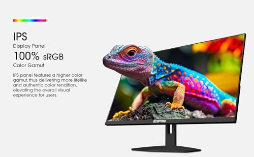 Sceptre New IPS 27-inch Prime Gaming Monitor 100Hz DP HDMI USB Type C, Build-in Speakers Machine Black 2026 (E275W-FP100T Series) - Image 4