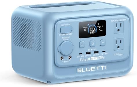 BLUETTI Elite 30 V2 Portable Power Station 288Wh 600W LFP Solar Generator by Unknown