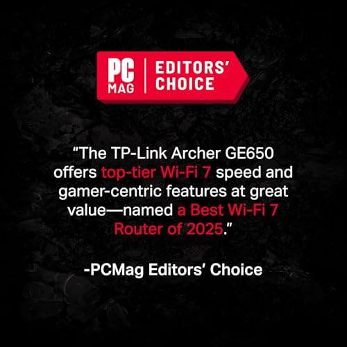 TP-Link Tri-Band BE11000 Wi-Fi 7 Gaming Router (Archer GE650) - Image 2