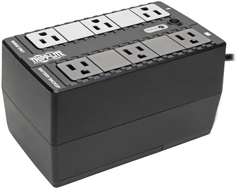 Eaton Tripp Lite BC350 350VA Small UPS 210W Battery Backup Surge Protector by TrippLite