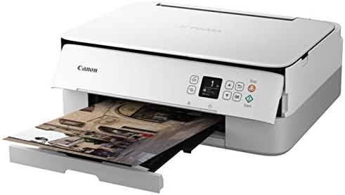 Canon PIXMA TS5320 All in One Wireless Printer, Scanner, Copier with AirPrint, White, Works with Alexa - Image 2