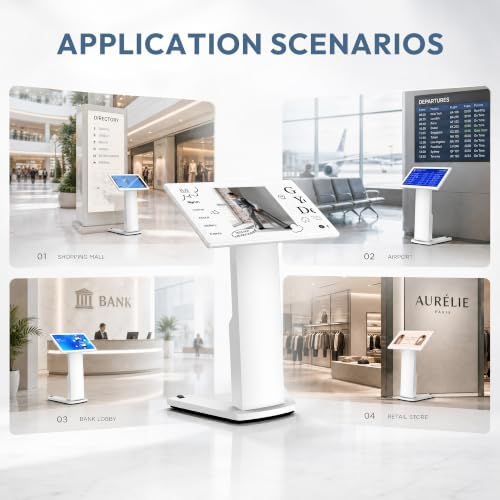 32-inch Floor Standing Self Service Kiosk with Touchscreen - Image 2