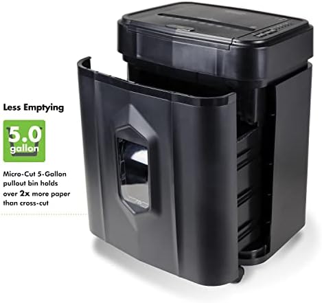 Aurora AU120MA 120-Sheet Auto Feed High Security Micro-Cut Paper Shredder / 30 Minutes (Black) - Image 5