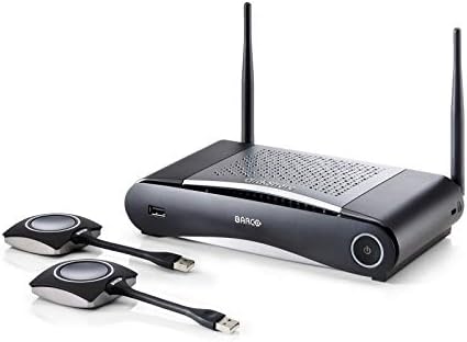 Barco CSE-200 | Small Medium Size Meeting Room Wireless Presentation System (Renewed) by Amazon+Renewed