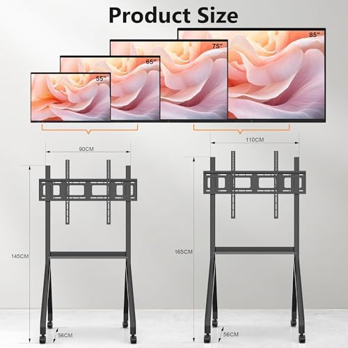 75 Inch Interactive Whiteboard, 4K Smart Board, Touchscreen Built in Ultra High Definition Camera Open App Ecosystem, Presentation Electronic Smart Board for Classroom Home Office (With Stand) - Image 5