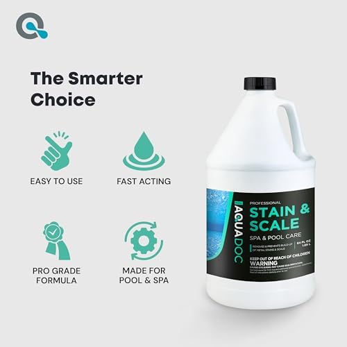 AquaDoc Pool & Spa Stain and Scale Remover for Hot Tubs - 64oz - Image 5