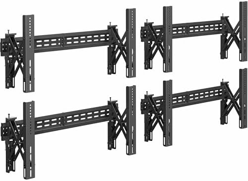 VIVO Black Pop-Out 2x2 Video Wall Mount for 37-90 in TVs, MOUNT-VW90-4 by VIVO