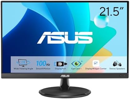ASUS VP229QF 22 Inch 1080P 100Hz Eye Care Gaming Monitor, HDMI, DisplayPort by Unknown
