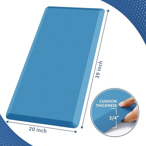 0.8" Thick Kitchen Mat Cushioned Anti Fatigue Rug Comfort Floor Mats - Image 2