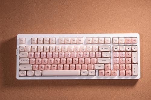 ZORNHER ZH980 Foundation Mechanical Keyboard,95% Pink Creamy Keyboard with Number Pad, Full Size Girly Gaming Keyboard Cute,Jelly MOA Round Profile Keycaps,Creamy Sounding Linear Switches ASIN - Image 6