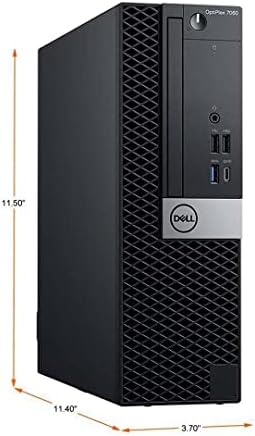 DELL Optiplex 7060 SFF Desktop Computer PC | Intel 8th Gen i7-8700 (6 Core) | 16GB DDR4 Ram 512GB NVMe M.2 SSD | Built-in WiFi & Bluetooth | Windows 11 Pro | Wireless Keyboard & Mouse(Renewed) - Image 5