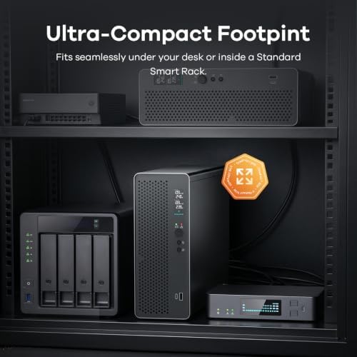 1500VA 1000W UPS Lithium Backup Battery Pure Sine Wave for Home & NAS - Image 2