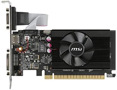 msi Gaming GeForce GT 710, Graphics Card, Desktop, HDMI/VGA/DVI - 2GB GDRR3 64-bit HDCP Support DirectX 12 OpenGL 4.5 Single Fan Low Profile, Nvidia - Image 2